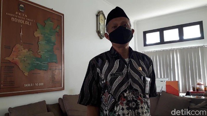 Ketua Satuan Tugas (Satgas) Penanganan COVID-19 Kabupaten Boyolali, Masruri, Selasa (15/9/2020).