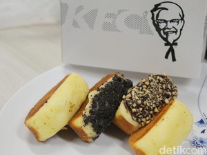 KFC Jual Pukis dengan Aneka Topping, Begini Rasanya