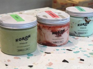 Koron Affogato Bar :  Dingin Semriwing Gelato Tolak Angin yang Unik