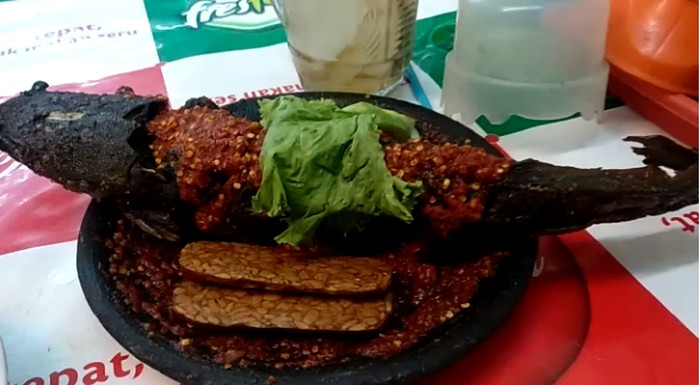 Lele goreng jumbo