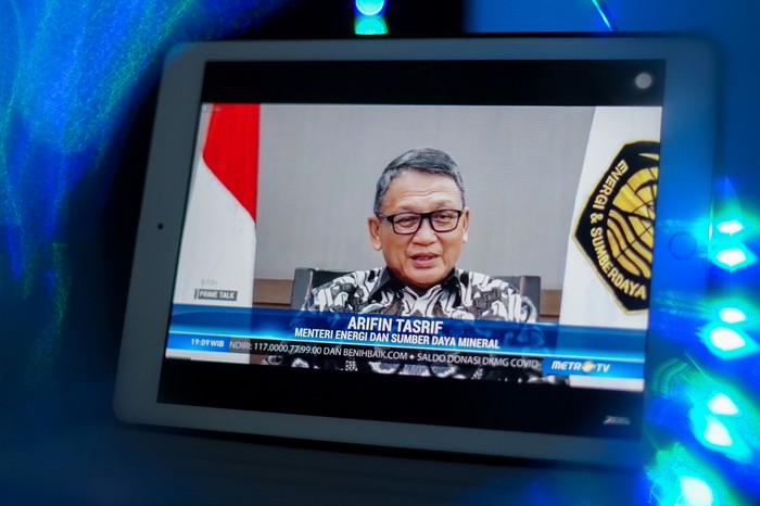 Menteri Energi Dan Sumber Daya Mineral (ESDM) Arifin Tasrif