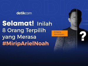 Ini Dia 8 Orang #MiripArielNoah yang akan Bertemu Personil NOAH