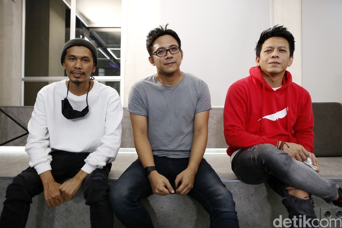 NOAH saat berkunjung ke kantor detikcom.