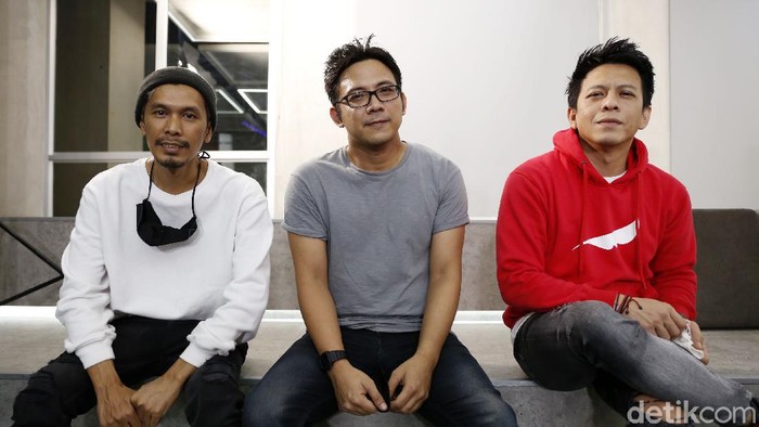 NOAH saat berkunjung ke kantor detikcom.