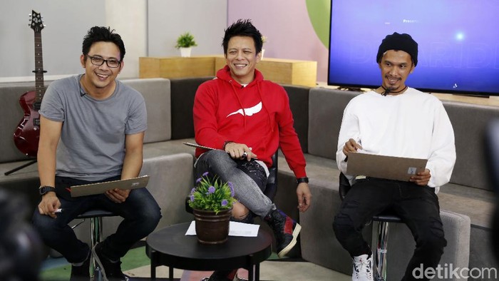 NOAH saat berkunjung ke kantor detikcom.