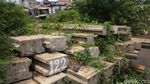 Foto Normalisasi Kali Ciliwung Jaman Anies Mandek