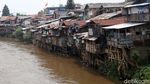 Foto Normalisasi Kali Ciliwung Jaman Anies Mandek