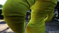 Selain itu, pertunjukkan seni budaya juga ditampilkan dalam pameran tersebut.