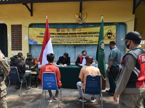 Keluyuran Tak Bermasker di Cirebon, 10 Orang Didenda Rp 100 Ribu