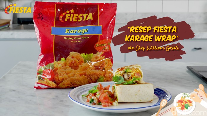 Resep Fiesta Karage Wrap ala Restoran Resep Fiesta Karage Wrap ala Restoran
