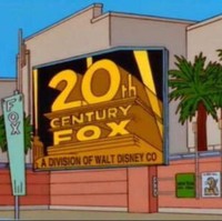 Pada 2017, Walt Disney Company mengakuisisi 20th Century Fox yang memiliki valuasi hingga US$ 66,1 miliar. Sekitar 20 tahun sebelum itu, The Simpsons menyertakan gambar papan nama 20th Century Fox yang disertai tulisan A Division of Walt Disney Co atau Bagian dari Walt Disney Co di bagian bawahnya. (Foto: Instagram)