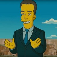 Ketika dunia dihebohkan oleh pemberitaan Tom Hanks terkena virus Corona, fans The Simpsons langsung teringat pada sebuah adegan yang menampilkan aktor pemenang Oscar tersebut. Di episode yang tayang pada 2007 tersebut, Tom Hanks terlihat sedang mempromosikan Grand Canyon baru dan mengkritik pemerintah AS. Ia lalu mengatakan, Jika saya di penjara, tolong biarkan saja. Dikabarkan The Sun, muncul teori di media sosial bahwa adegan tersebut merupakan prediksi dari Tom Hanks yang harus diisolasi karena COVID-19. (Foto: Instagram)