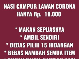 Mantap! Chef Ini Bikin Warung Murah, Rp 10.000 Makan Sepuasnya