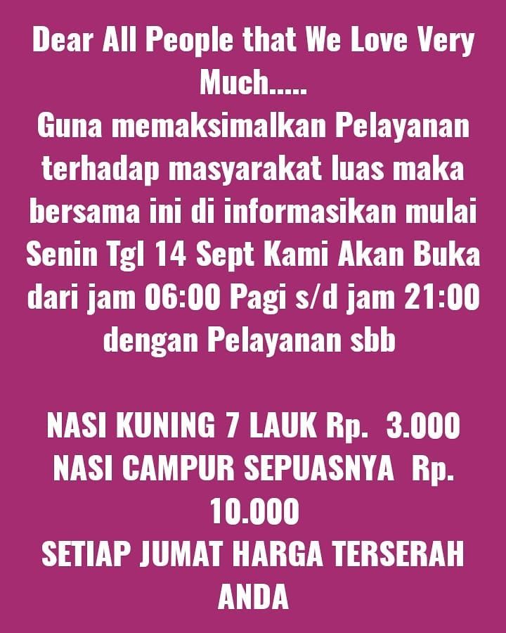 Warung Makan Murah di Bali