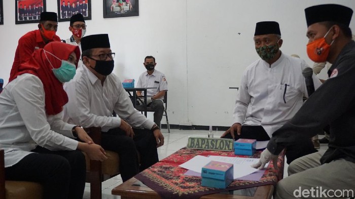 Ali Mahsun mendaftar gantikan Cawabup petahana Demak yang tak lolos tes kesehatan, Rabu (16/9/2020).