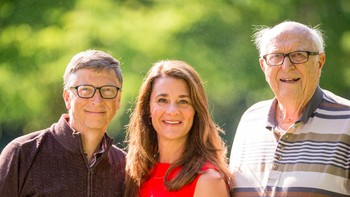 Ayah saya wafat dengan tenang di rumah, dikelilingi oleh seluruh keluarganya, kata Bill Gates mengumumkan kabar duka tersebut melalui website personalnya. Foto: Facebook