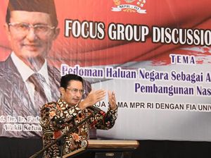 MPR Sebut Haluan Negara Harus Fokus pada Kesehatan & Pendidikan