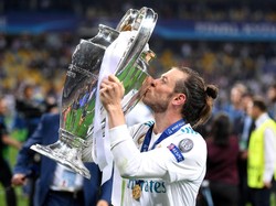 Bale juga sudah meraih 17 trofi juara termasuk empat kali Liga Champions dan dua kali juara Laliga. Bale pun mampu bikin dua gol dalam dua final Liga Champions (Getty Images)