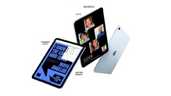 Apple memodali tablet barunya ini dengan chipset baru A14 Bionic. Chip ini memiliki fabrikasi 5nm dengan enam inti CPU dan 11,8 miliar transistor. Foto: Apple