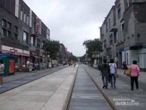 Potret Jalan Qianmen Beijing yang Indah