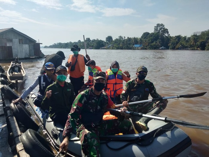 Kabupaten Melawi sudah 4 hari dilanda banjir. Sepuluh kecamatan terdampak dan 720 warga mengungsi (dok BNPB)