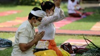 Diketahui, Hari raya Galungan diperingati setiap 210 hari sekali pada Rabu Kliwon Wuku Dungulan, menurut kalender Bali.