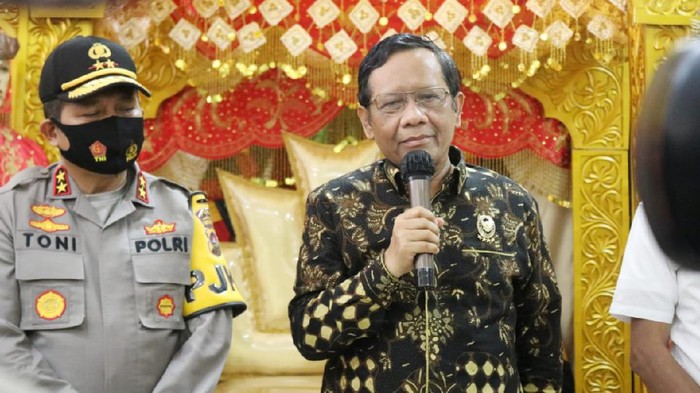 Menko Polhukam Mahfud Md (dok Kemenko Polhukam)