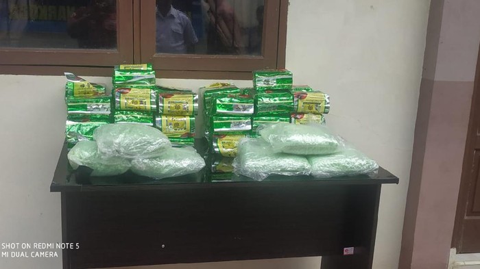 Narkoba disita polisi di Aceh (dok. Istimewa)