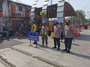 Cegah COVID, Polres Pelabuhan Tj Priok Tindak 42 Pelanggar Tak Pakai Masker