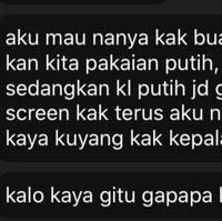 Bisa bayangkan jika yang terlihat di visual hanya kepalanya saja? Jadi terasa seperti menonton film horror ya... Foto: Twitter/artvinery