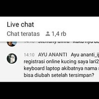 Nah kalau situasinya seperti ini, siapa yang harus disalahkan? Mungkin lain kali jika sedang melakukan hal penting sebaiknya hewan peliharaannya dimasukin ke kandang terlebih dahulu ya. Untung saja hanya salah menuliskan nama, kalau yang lain... Foto: Twitter/syetonirojim