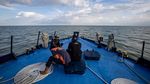Foto Patroli Laut Bea dan Cukai Hadang Barang Ilegal