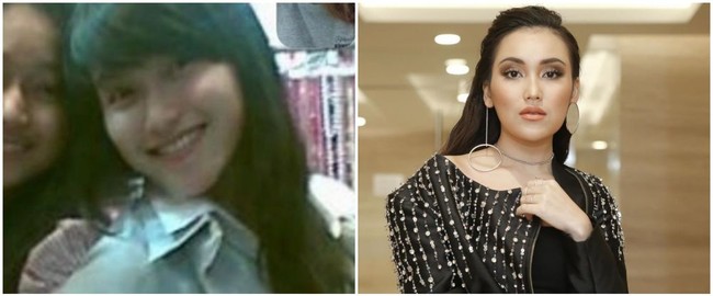 Yang satu ini adalah potret Ayu Ting Ting saat SMA. Bagaimana menurutmu, terlihat berubah atau tetap sama? Foto: Instagram/@ayutingting92