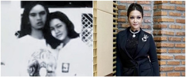 Penampilan Maia Estianty ketika masih SMA. Bisa dibilang sampai saat ini pun wajahnya masih terlihat awet muda. Foto: Instagram/@maiaestiantyreal