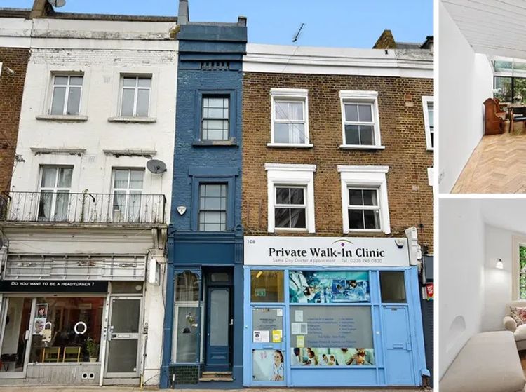 Foto Penampakan Rumah Tersempit di London, Bagian Dalamnya Bikin Kaget