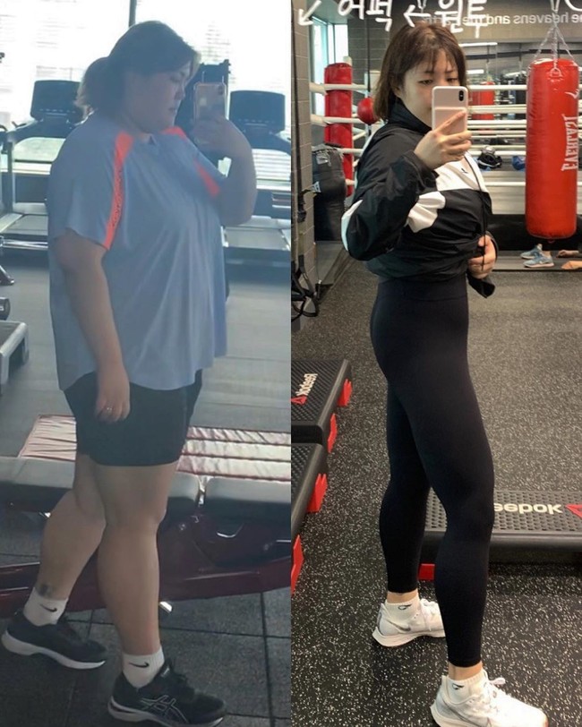 Dengan menjalani diet ketat dan rutin olahraga. Berat tubuh Soobin turun hingga 44 kg.  Foto: dok. Instagram