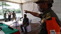 Para pelanggar yang tidak memakai masker akan dijatuhi hukuman berupa denda administratif 150-250 ribu serta sanksi sosial.