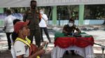 Foto Pelanggar PSBB Disidang di Tempat