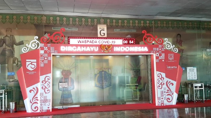 Blok G Balai Kota DKI, Balai Kota DKI, Kantor Sekda DKI, penyemprotan disinfektan di Balai Kota DKI