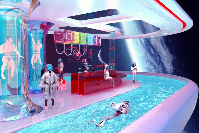 Desain hotel luar angkasa