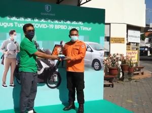 Grab Gandeng Gugus Tugas Beri Pelatihan ke Mitra Driver di Jatim