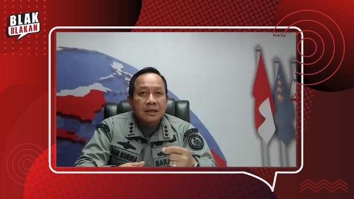 Kepala Bakamla Laksdya Aan Kurnia