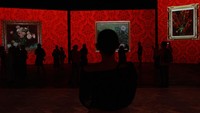 Tak hanya terpesona lewat karya Van Gogh, pangalaman ini disuguhkan selama 45 menit dengan efek-efek suara yang memukau.