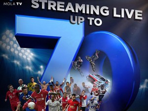 Mola TV Catat Rekor 70 Siaran Langsung Olahraga dalam Sepekan