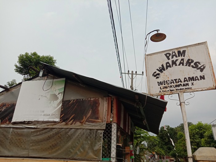 PAM Swakarsa di Medan (Ahmad Arfah-detikcom)