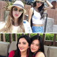 Theresa Wienathan adalah sekretaris dari Nia Ramadhani, sedangkan Resiah Lim adalah mantan sekretaris pribadi dari Ashanty. Keduanya seringkali menjadi bahan perbincangan karena gayanya yang terbilang modis. Foto: Instagram/@theresawienathan l Instagram/@resiahlim