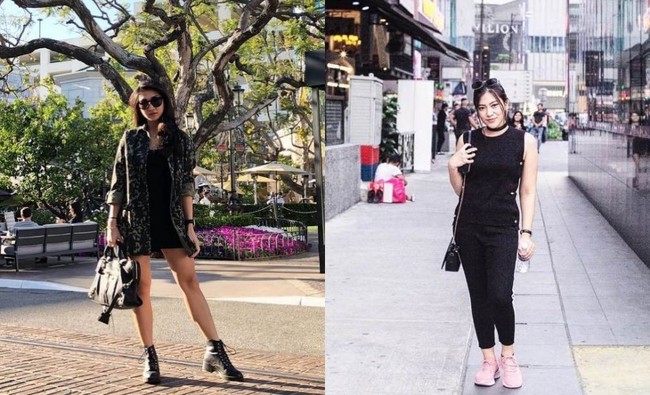 Gaya dan penampilan Theresa dan Resiah memang sama-sama keren. Gaya keduanya bisa kamu jadikan referensi dalam pemilihan busana nih.. Foto: Instagram/@theresawienathan l Instagram/@resiahlim