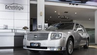 Sampai saat ini, unit Toyota Century yang diluncurkan oleh Prestige Motorcars belum ada pembelinya. Foto: Dok. Prestige Motorcars