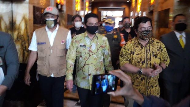 Wagub DKI Ahmad Riza sidak 2 gedung cek penerapan protokol kesehatan