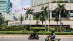 4 Hari PSBB Ketat, Langit Jakarta Membiru